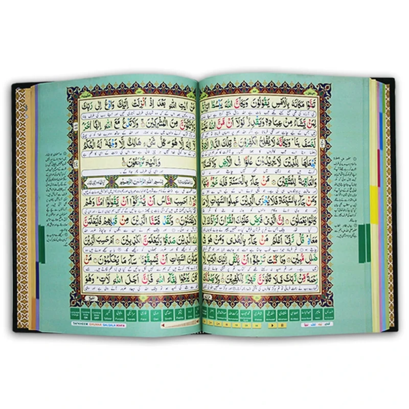 Kanzul Iman Quran with Urdu Translation and Tafseer (Short Side) By Ala Hazrat Imam Ahmad Raza Khan Barelvi – Taj Company 822-4K Inner