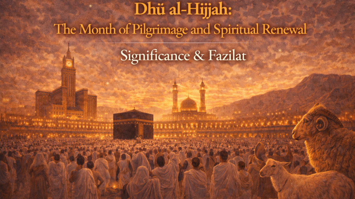 Dhū al-Ḥijjah is a month of Hajj, sacrifice, and drawing closer to Allah through devotion and good deeds