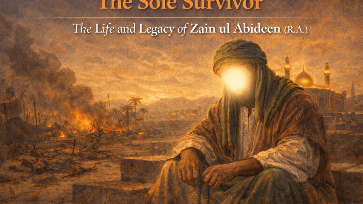 Imam Zain ul Abideen (R.A) — the voice of patience and faith after Karbala.