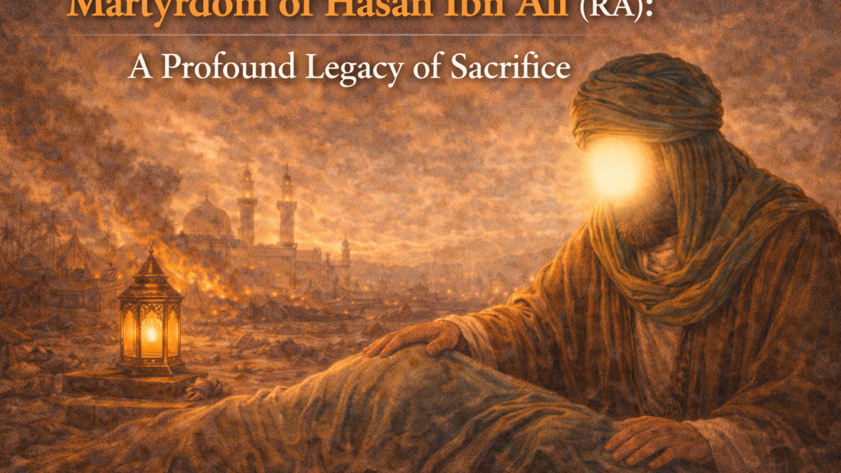 Hasan Ibn Ali (RA) remains a timeless symbol of patience, unity, and selfless sacrifice for the Ummah.