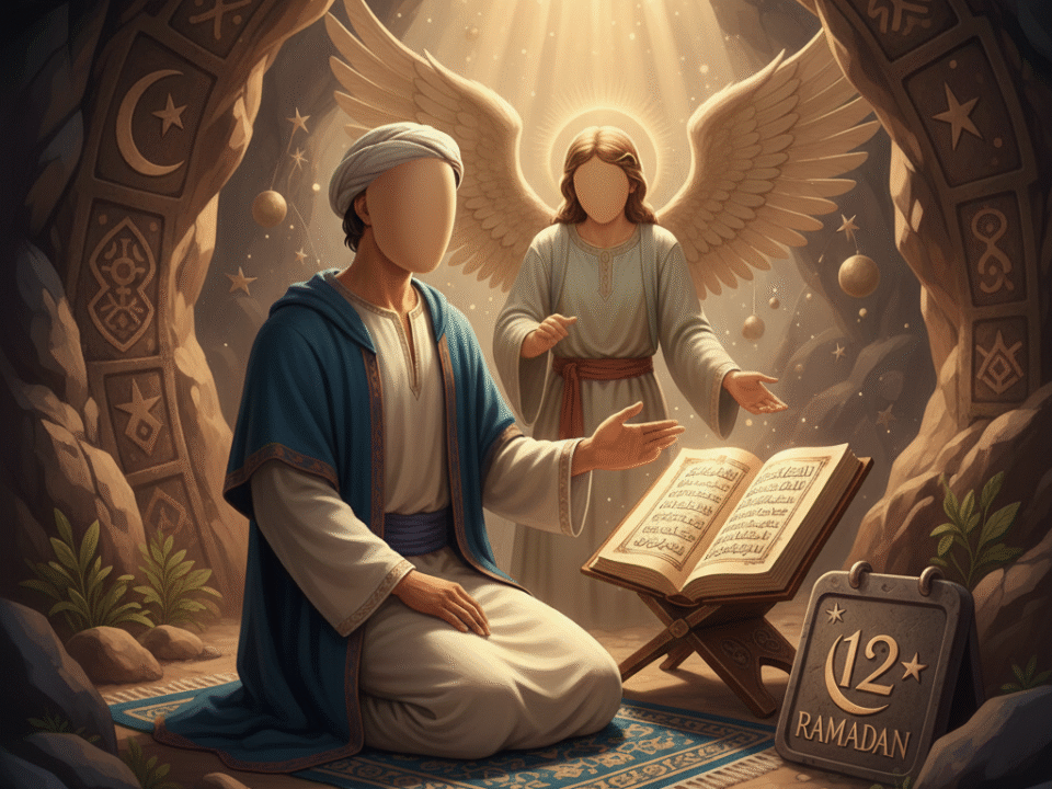 On the 12th of Ramadan, Allah revealed the Injil to Prophet Isa (AS) — a sacred moment of divine light and guidance.