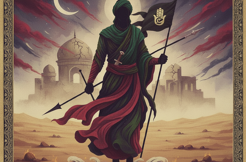 Hazrat Abbas (RA) — the flag of loyalty, the sword of courage, and the heart of Karbala.