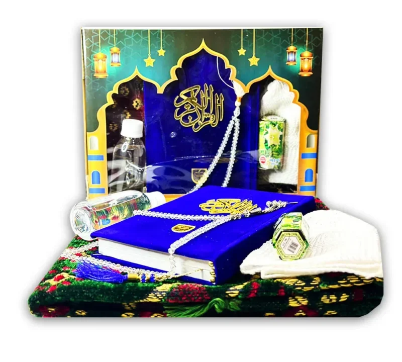 Gift-Pack-of-Fancy-Tajweedi-Quran-Tasbih-Cap-Jainimaz-Ittar-and-Zam-Zam-Special-Ramzan-Gift-Pack