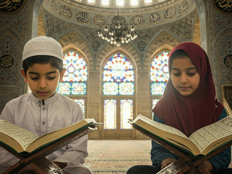 Gift blessings that last forever with Premium Quran Sets in velvet, leather & rainbow editions.