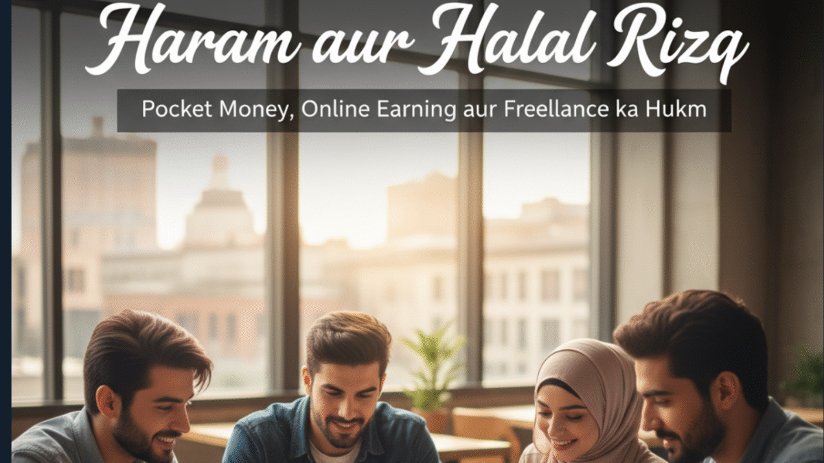 Har paisa halal ho — chhoti kamai bhi barakah wali! Jaanein Islam ka nazariya pocket money, online earning aur freelance par