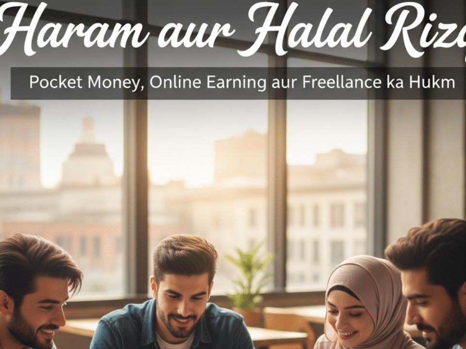 Har paisa halal ho — chhoti kamai bhi barakah wali! Jaanein Islam ka nazariya pocket money, online earning aur freelance par