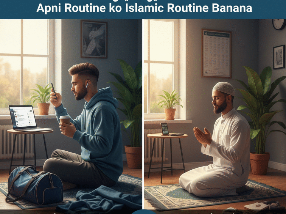 Digital daur ki daud mein sukoon sirf namaz se milta hai. 🕋✨ Gen Z ke liye sabse bada challenge — distraction. Islam ka solution — discipline aur namaz.