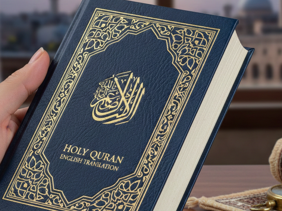 A beautifully designed pocket Quran with translation—faith in your pocket, wherever you go.