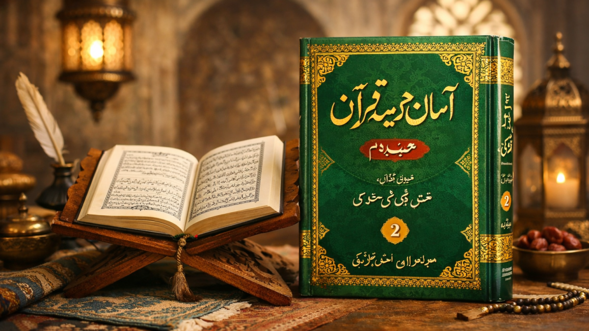 Aasaan Tarjuma-e-Quran Volume 2 – A simple yet scholarly Urdu translation by Mufti Muhammad Taqi Usmani for deep understanding of the Holy Quran.