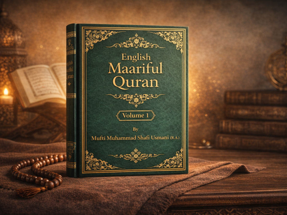 English Maariful Quran Volume 1 by Mufti Muhammad Shafi Usmani (R.A.) – English Tafseer and Translation of the Holy Quran