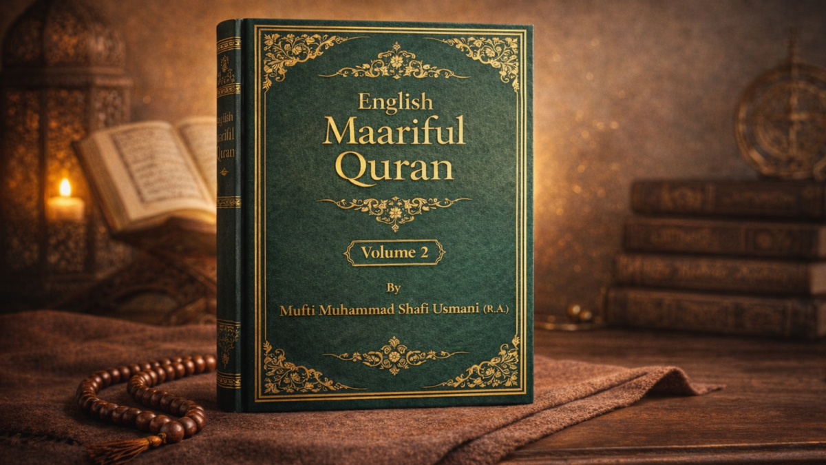 English Maariful Quran Volume 2 by Mufti Muhammad Shafi Usmani (R.A.) – English Tafseer and Translation of the Holy Quran