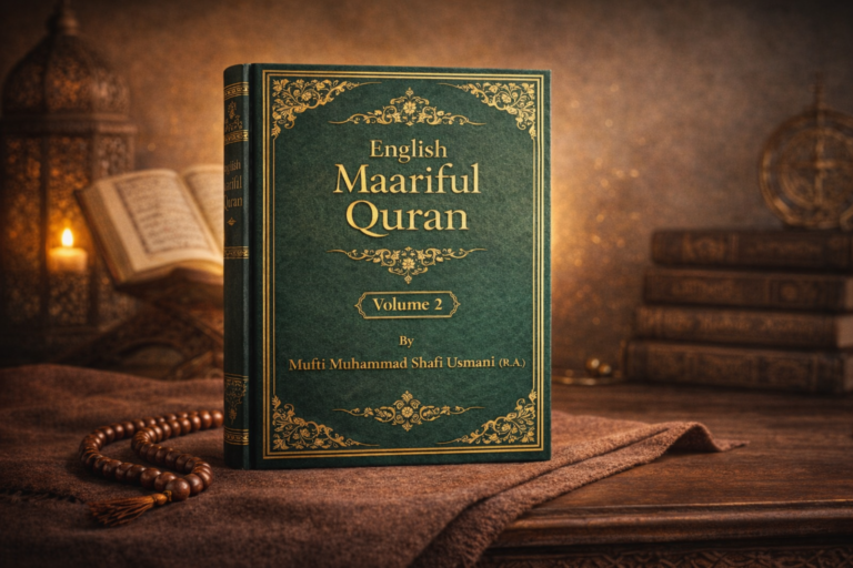 English Maariful Quran Volume 2 by Mufti Muhammad Shafi Usmani (R.A.) – English Tafseer and Translation of the Holy Quran