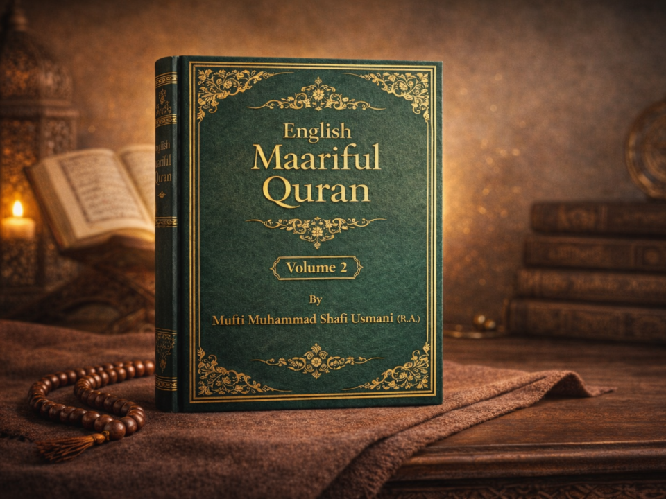 English Maariful Quran Volume 2 by Mufti Muhammad Shafi Usmani (R.A.) – English Tafseer and Translation of the Holy Quran