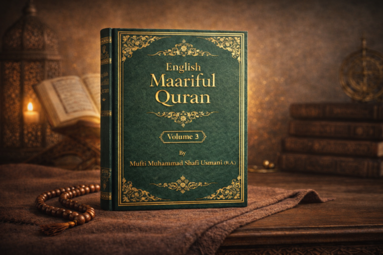 English Maariful Quran Volume 3 by Mufti Muhammad Shafi Usmani (R.A.) – English Tafseer and Translation of the Holy Quran