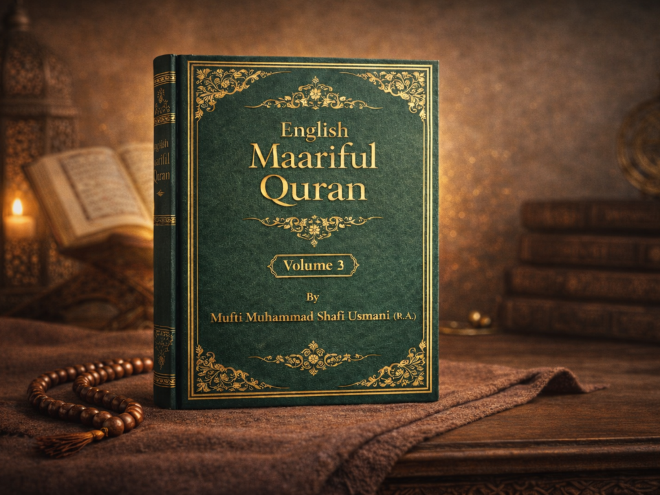 English Maariful Quran Volume 3 by Mufti Muhammad Shafi Usmani (R.A.) – English Tafseer and Translation of the Holy Quran