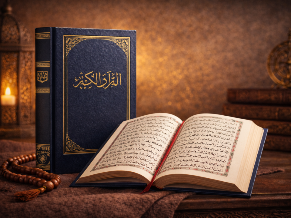 Al Quran 21 Lines Gaba Edition with bold Arabic script and durable binding