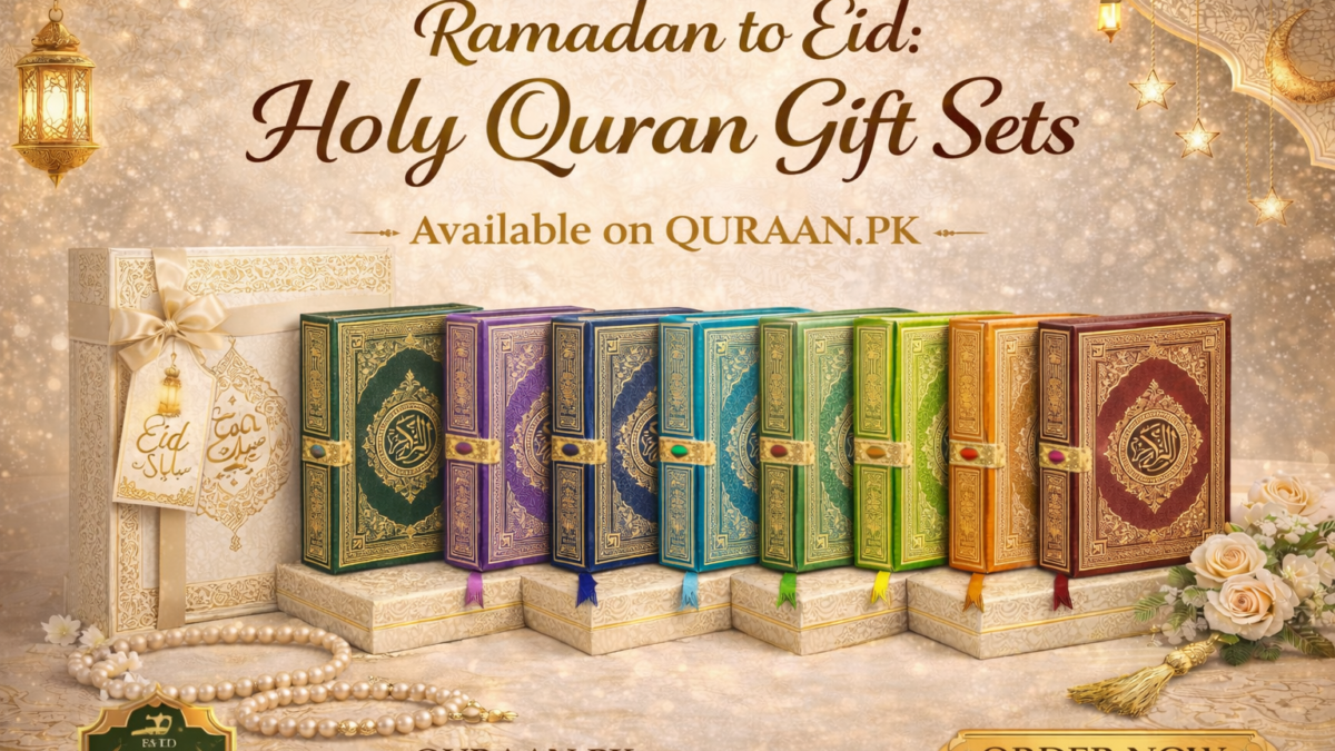 Ramadan to Eid Quran Gift Sets Premium Tajweedi Rainbow Quran Taj Company Quraan.pk