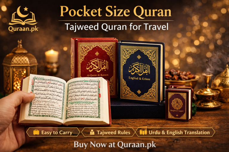 Portable Tajweed Quran for Travel & Daily Recitation