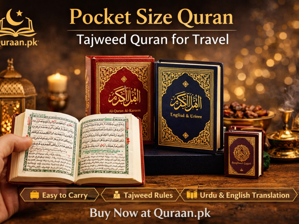 Portable Tajweed Quran for Travel & Daily Recitation