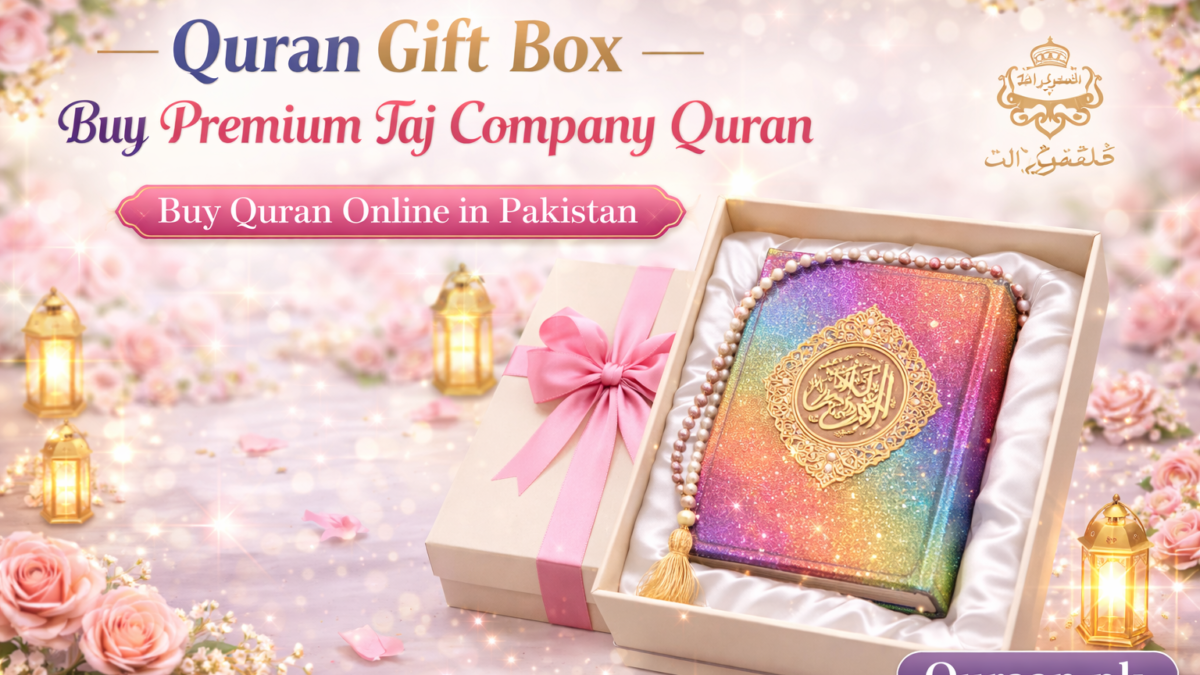 Premium Taj Company Quran Gift Boxes in Pakistan