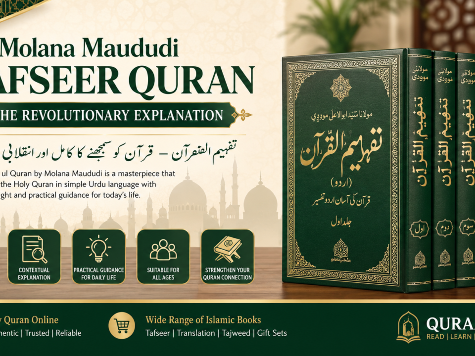Molana Maududi Tafseer Quran – Discover the revolutionary explanation of the Holy Quran with Tafheem ul Quran and deepen your understanding of Islam.