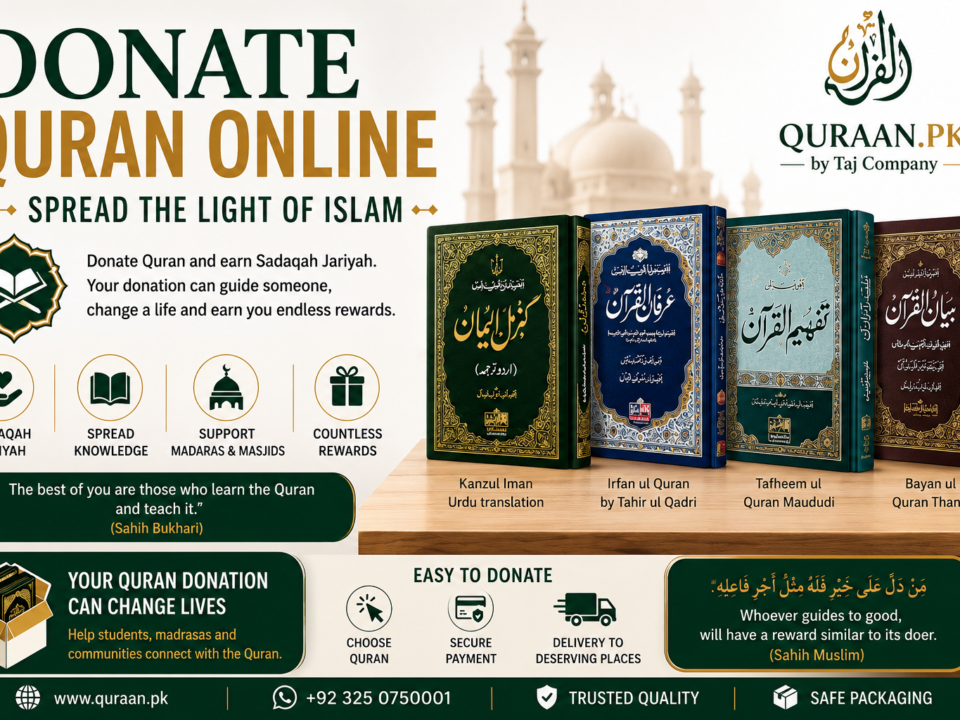 Share the Blessings of Quran Through Online Donations