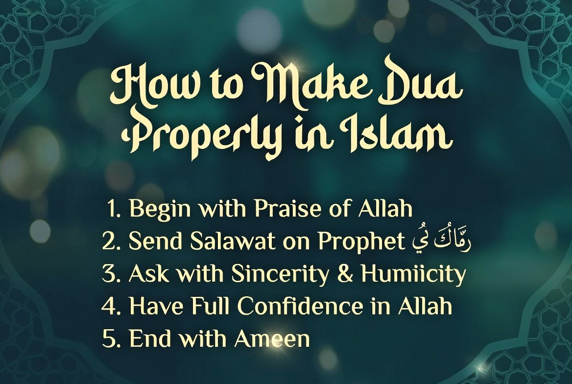 How to Dua Properly in Islam Complete Guide