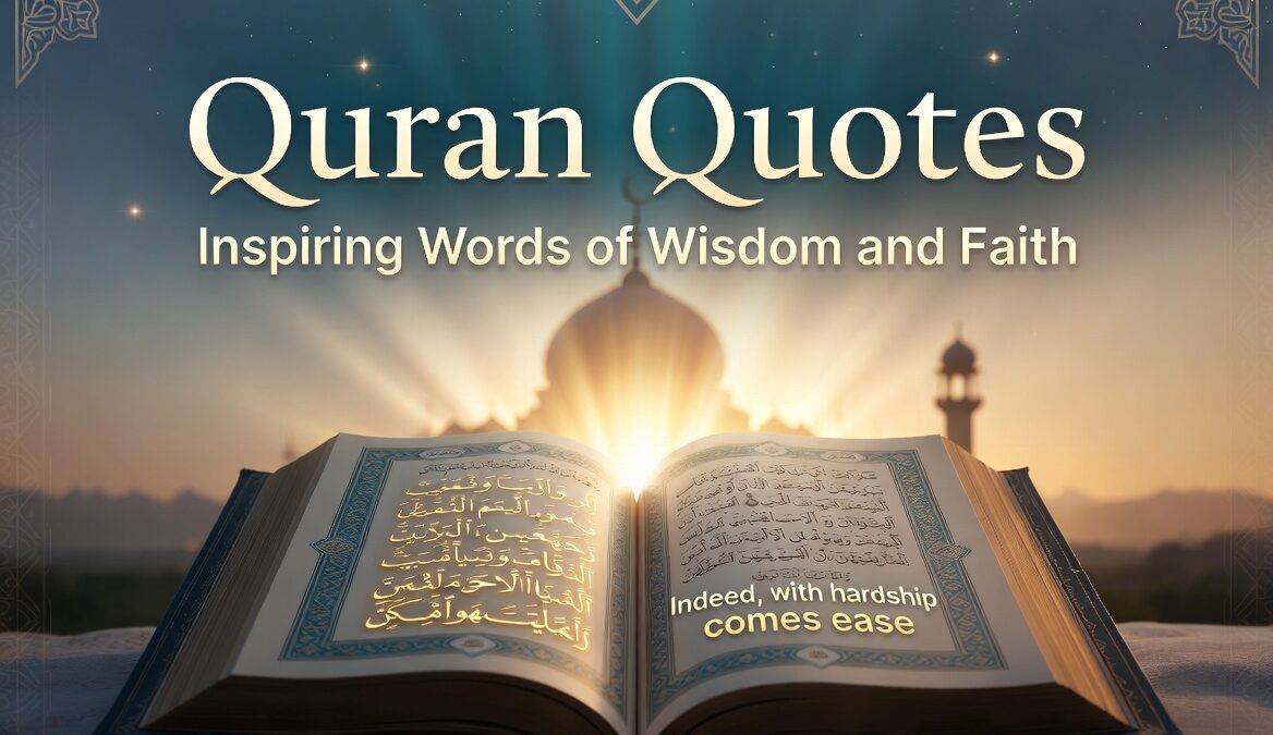 Quran Quotes – Timeless Words of Wisdom and Faith for Every Heart
