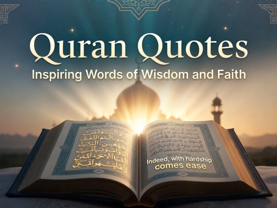 Quran Quotes – Timeless Words of Wisdom and Faith for Every Heart