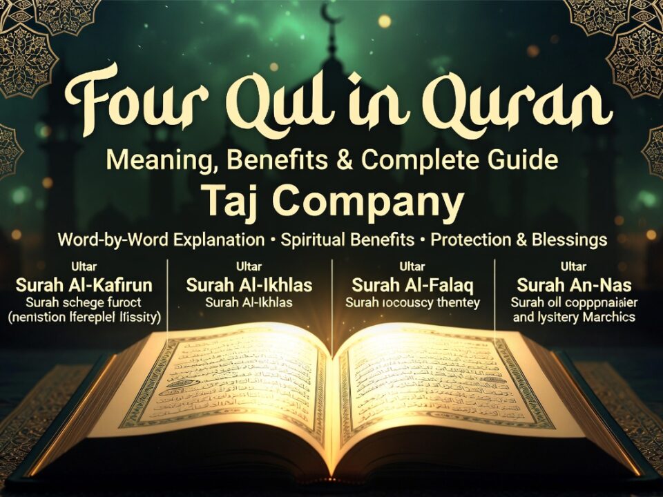 Four Qul in Quran – Powerful Surahs for Faith, Protection & Daily Recitation
